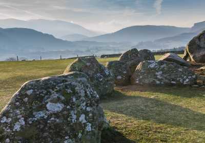 Views of the fells at Castlerigg Stone Circle